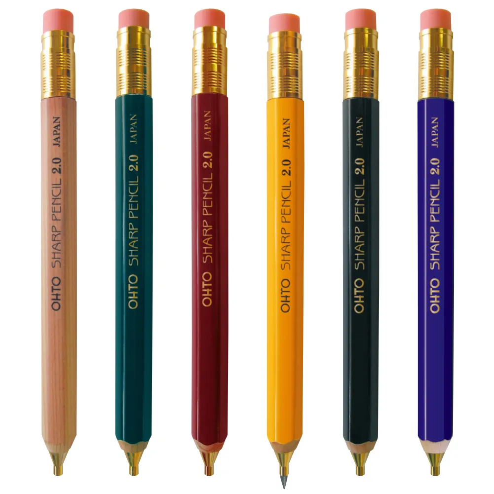 Customizable High Quality Japanese Mechanical Pencil With Eraser Natural Cedar Core 0.5mm OEM supplier