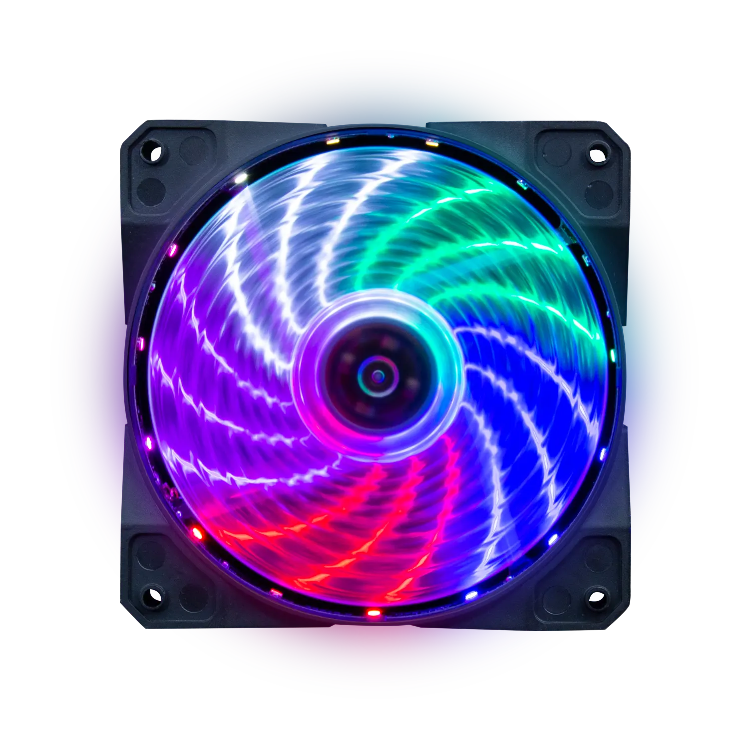 YGM 15 Lights 12cm New Design 120mm Cpu Cooler Argb Fans Cooling RGB PC Computer Case Fan Computer Fan