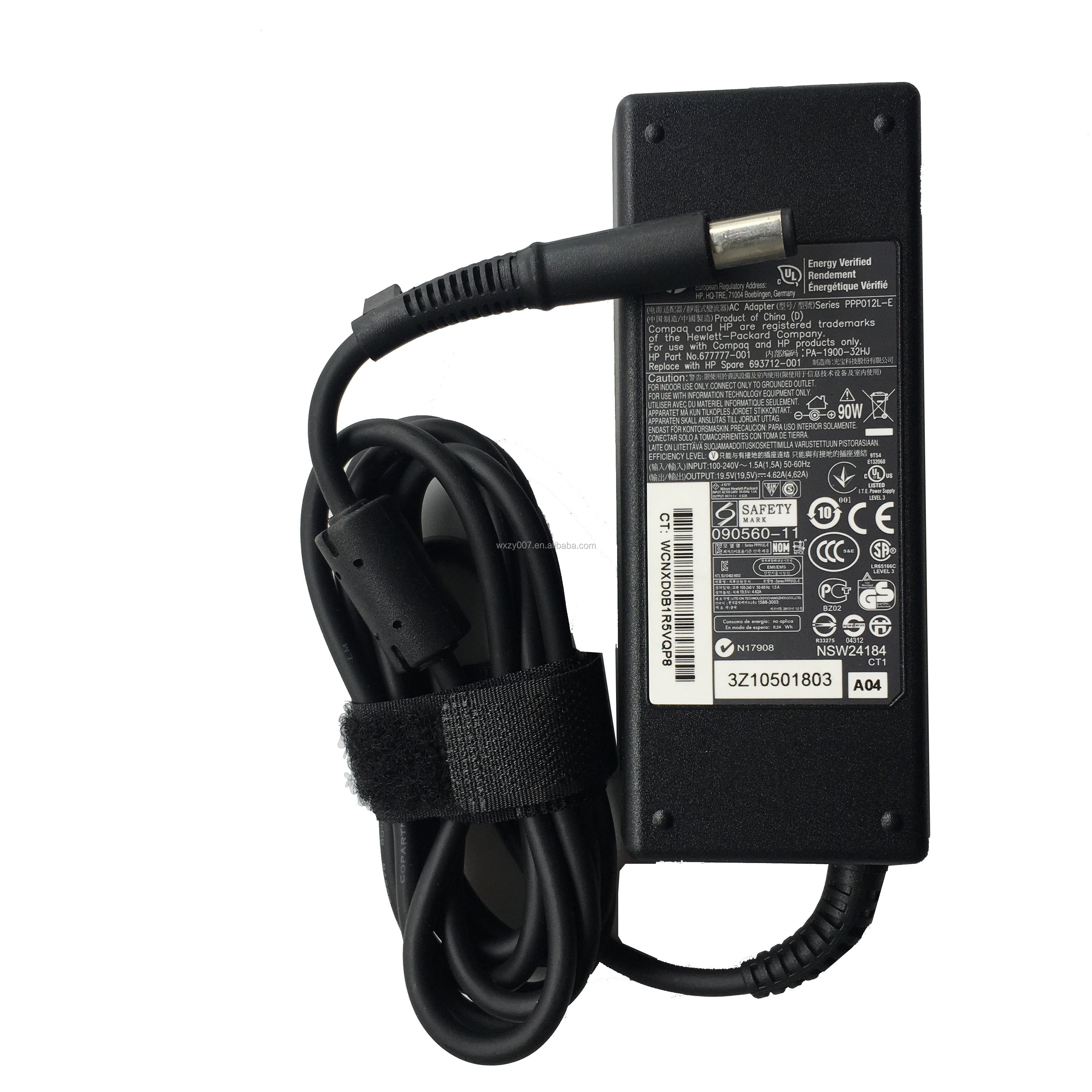 Оптовая цена для струйного принтера hp 19,5 v 4.62a 90w pa-1900-08h1 463955-001 для ноутбука ac Адаптер зарядного устройства