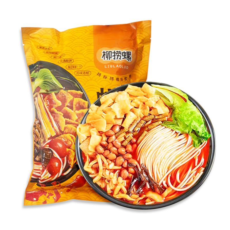 Популярные Закуски, китайские оригинальные лапши Liuzhou Luosifen, растворимая рисовая улитка