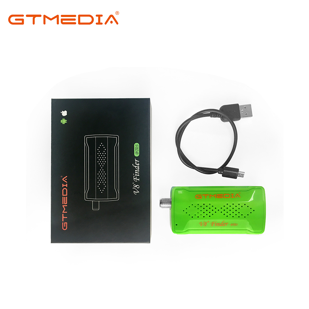 Цифровой спутниковый ТВ-сигнал GTMedia V8 Finder BT03, спутниковый искатель спутникового телевидения dvb s2 для Android APP и Apple APP