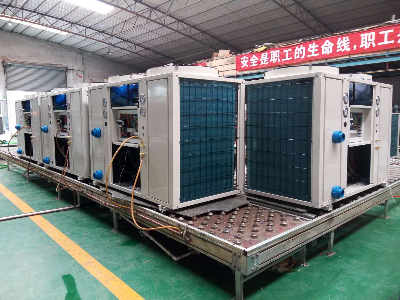 30kw охладитель воды с воздушным охлаждением промышленный кондиционер с водяным охлаждением производитель