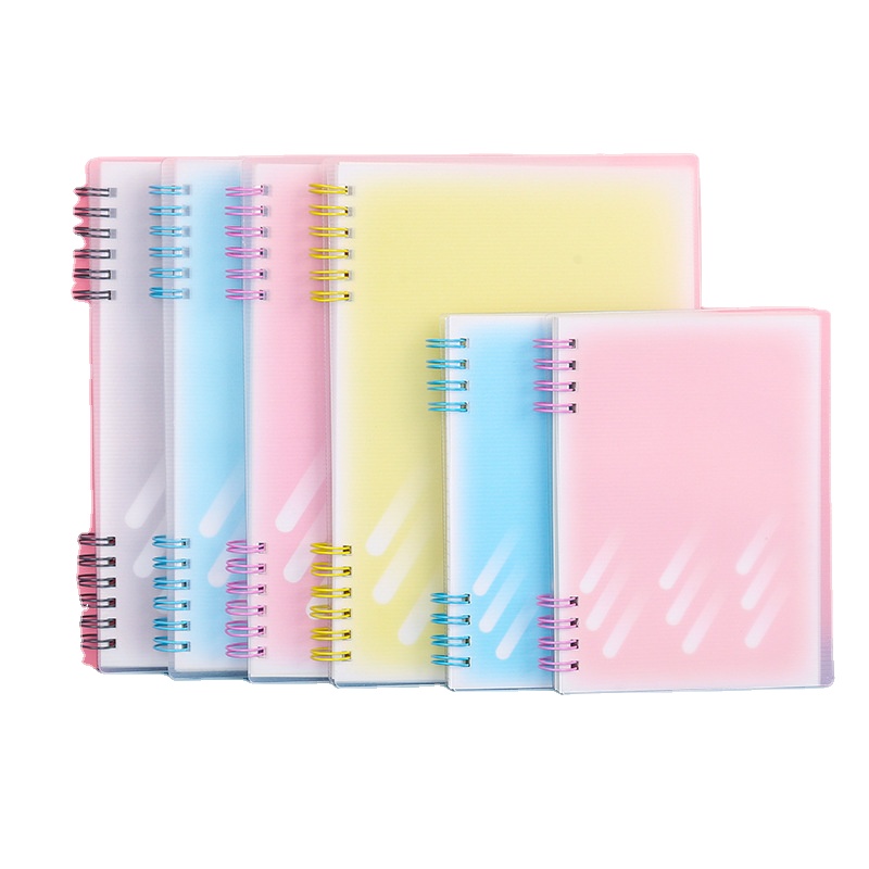 A5 colourful child-free coil A6 simple spirail bingding notebook
