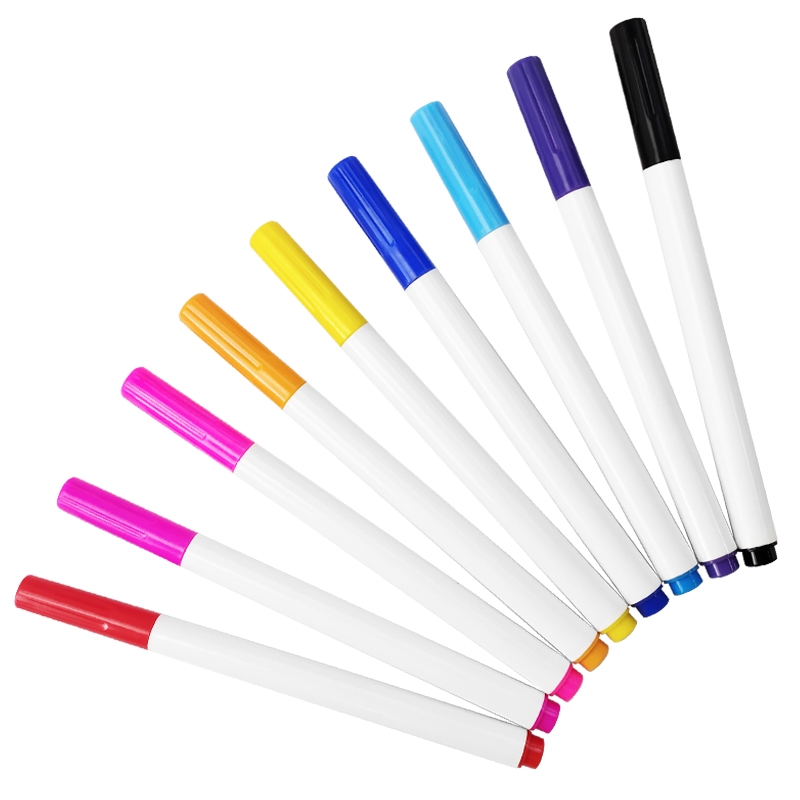 New Design Customize DIY Magic Heat Thermal Transfer Markers Fabric Drawing Pen