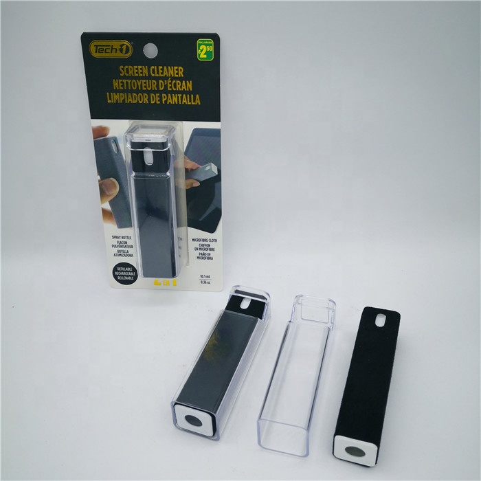 Portable 10ml 2 in 1 Mobile Phone Screen Cleanser Laptop Peripheral Digital Camera Screen Cleaner, Screen Cleaning Kit
