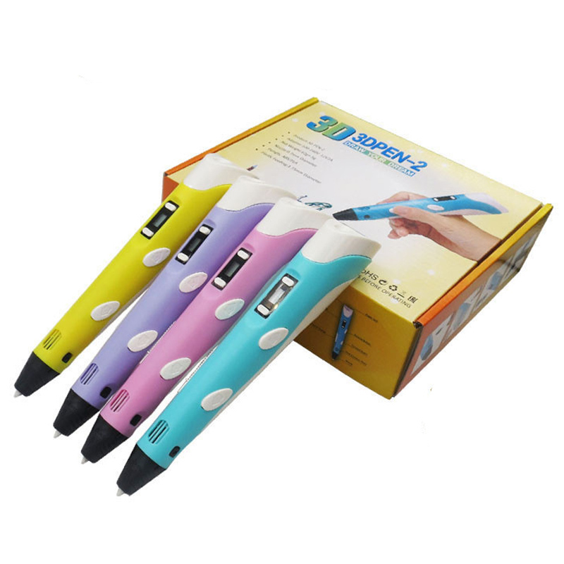 3D DIY Printer Pen Drawing Pens 3d Printing Best for Kids With ABS Filament Christmas Birthday Gift toys