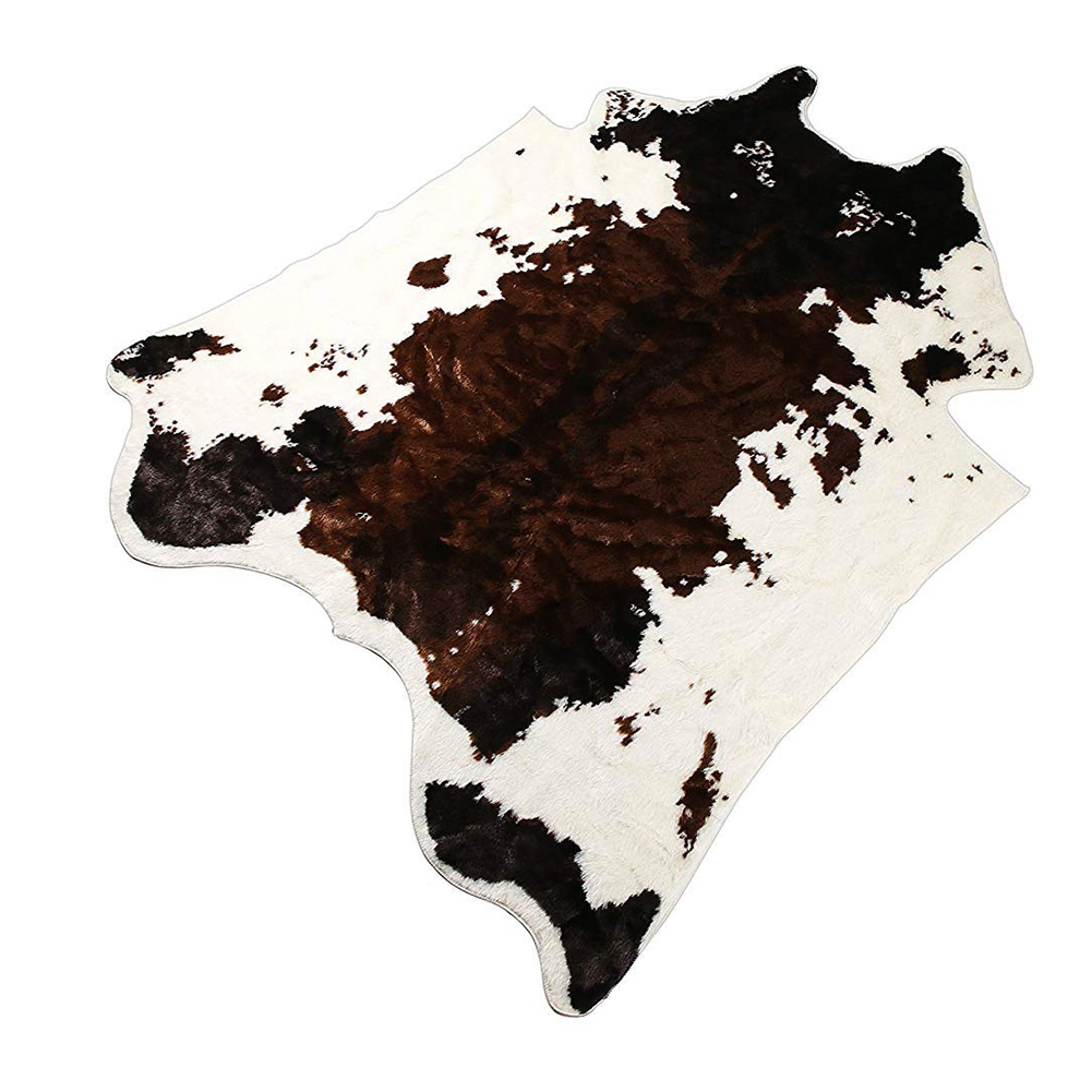 Creative Zebra/Cow Animal Print Carpets Room Bedroom Carpet Household Decorative Printed Carpet