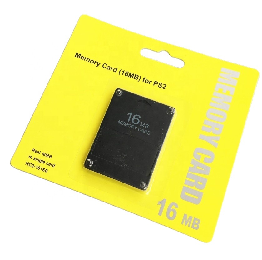 Настоящая карта памяти 8 Мб 16 Мб 32 Мб 64 Мб 128 Мб для SONY PS2
