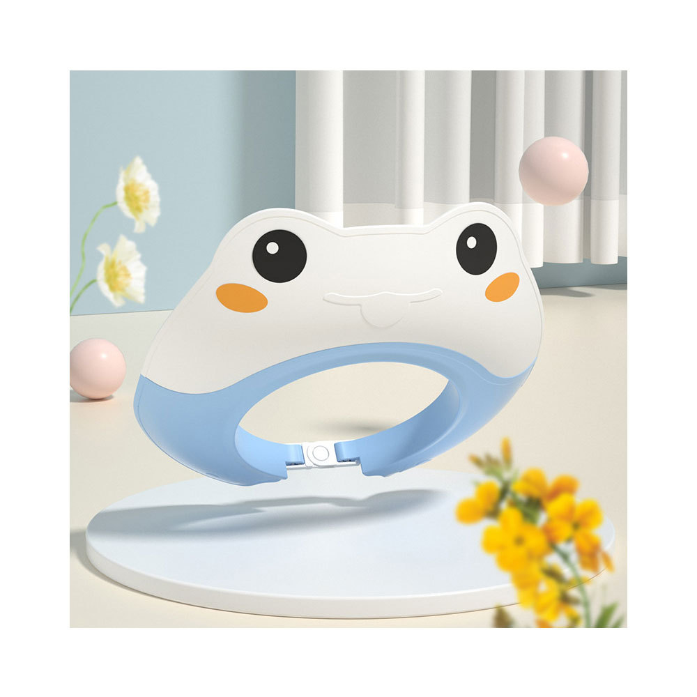 Baby Shower Cap for Kids Baby Bath Shampoo Visor Cap Hair Washing Shield Adjustable Silicone Bath Hat for Toddler Girls and Boys