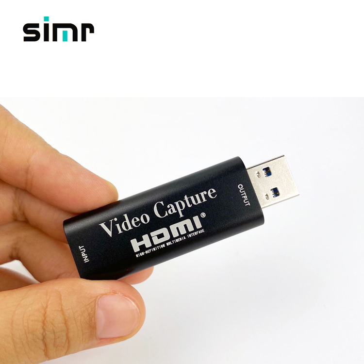 Карта видеозахвата simr USB3.0 Hd, записывающая коробка PS4, игровая камера для записи в реальном времени 4K hd, медицинская запись видео