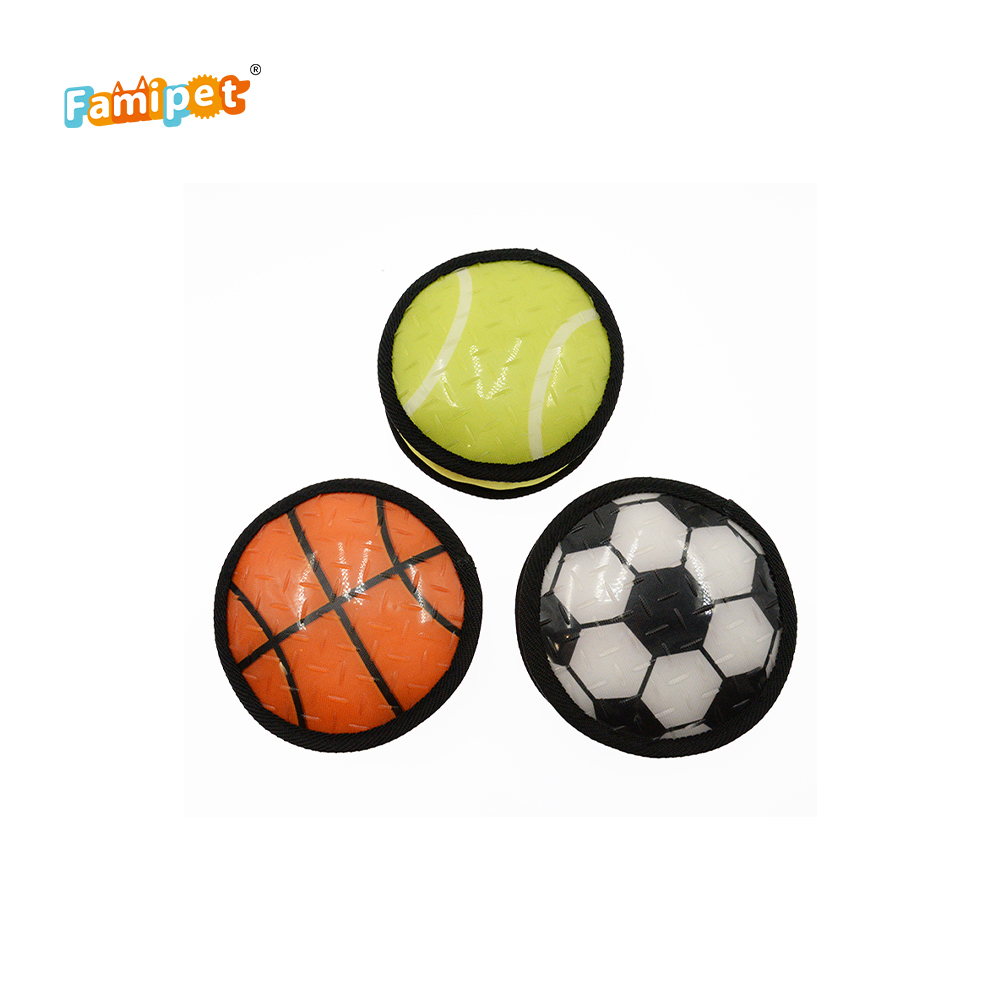 Products For Pets Factory Direct Sale Highly Acclaimed Favorable Popular TPR-Cover Balls Dog Toy