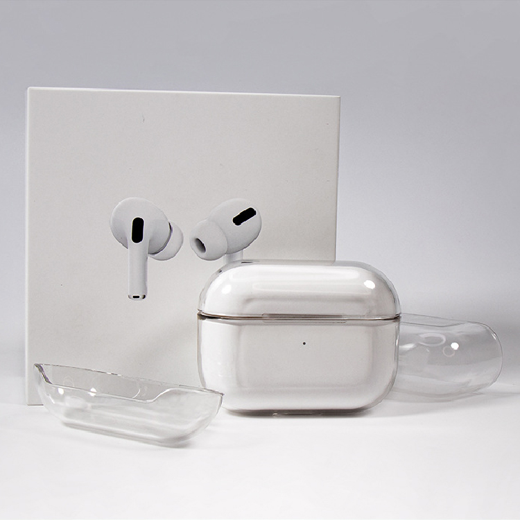 Новый продукт, красивый прозрачный защитный чехол для наушников Airpods Pro
