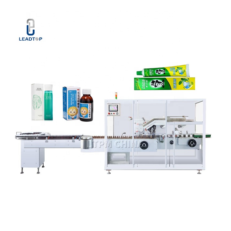 full automatic cosmetic perfume bottle jar small box cartoning packing machine for perfume