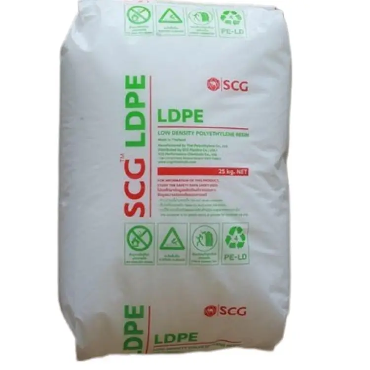 Coated LDPE Thai SCG Chemical D777C Flexible film with foil for good heat sealing melt flow rate 7