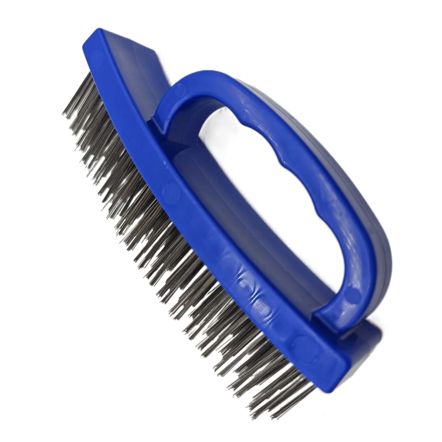 Plastic Handle Steel Brush Metal Grinding to Remove Rust Brush to Remove Oil Clean Wire Brush Tools