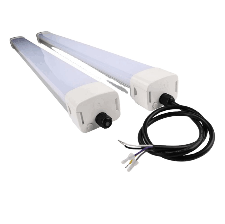 IP65 4ft 40W 60W Emergency LED Vapor tight waterproof led light ip65 LED Triproof Light