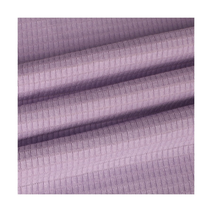 Apparel knitted jacquard hollow one-sided mid-weight sustainable knitted fabric dress