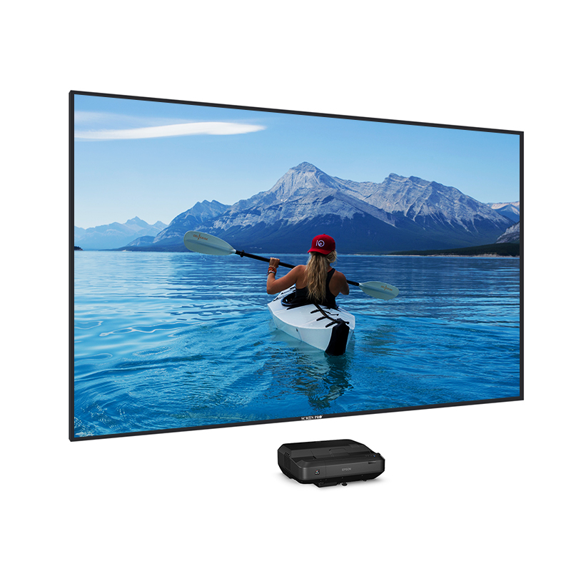 SCREENPRO 100-150 дюймов ALR лазерный экране телевизора специально для спортивной экшен-камеры 4K лазерный проектор экран