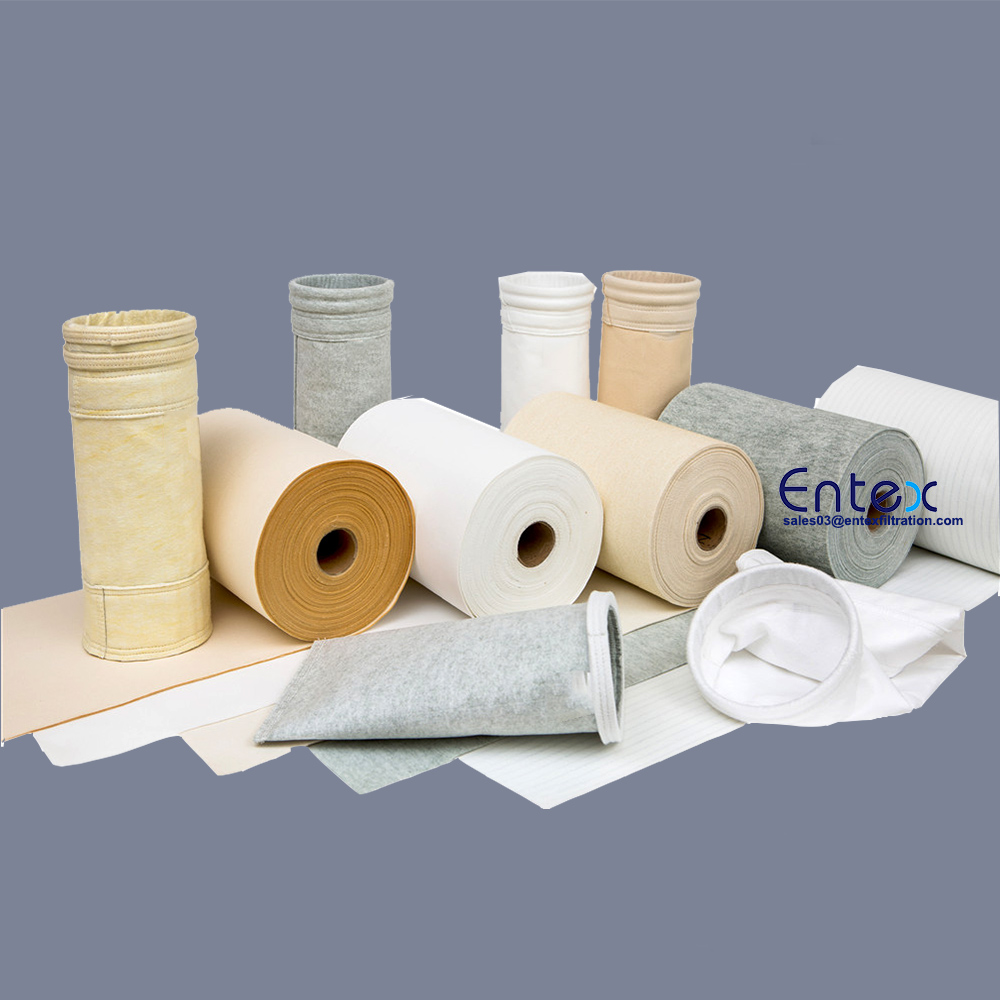 Полиэфир, стекловолокно, Арамид/Nomex ,PPS ,P84 ,PTFE,PP,PTFE мембранный пылесборник, поставщик ткани и мешков