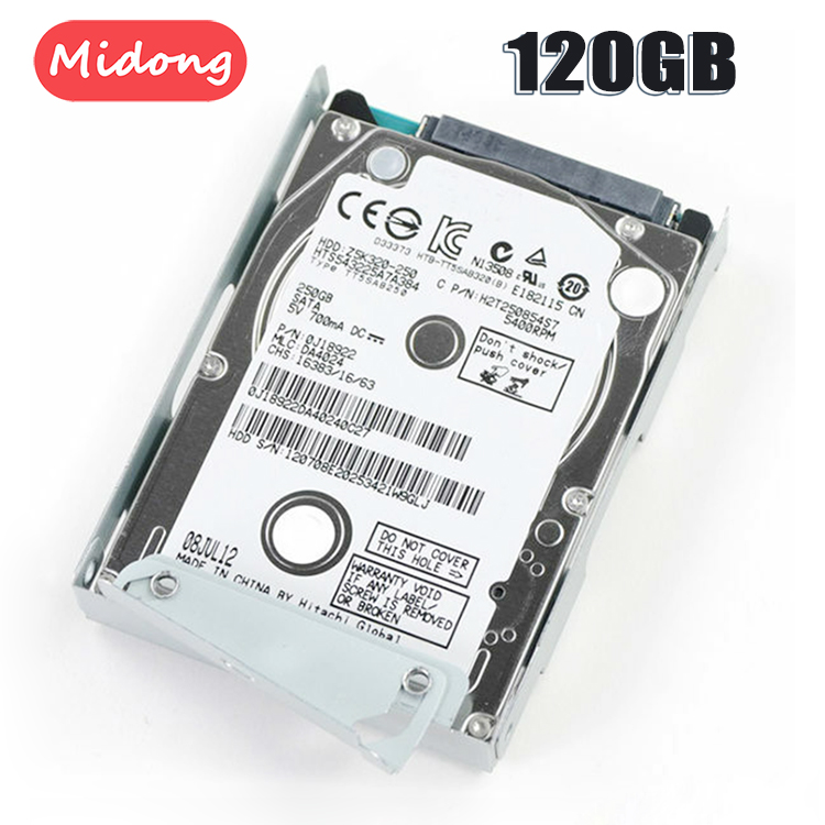 Жесткий диск HDD 120 ГБ с монтажным кронштейном для Sony PlayStation3 PS3 Super Slim