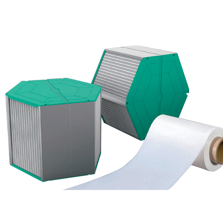menred enthalpy exchange core ventilation system with heat recovery