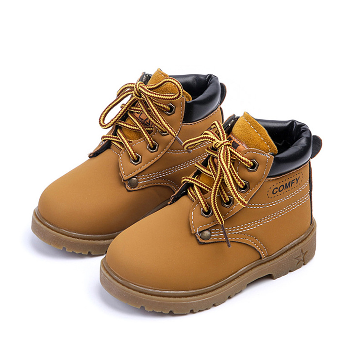 Hot selling children's shoes warm snow boots popular wholesale quality kids unisex solid color boot