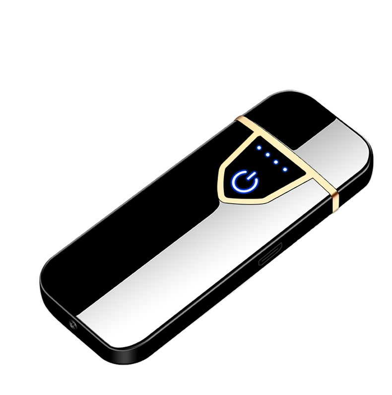 JOFI оптовая продажа, электрическая USB-зажигалка с сенсорным экраном, перезаряжаемая Электронная зажигалка с логотипом на заказ