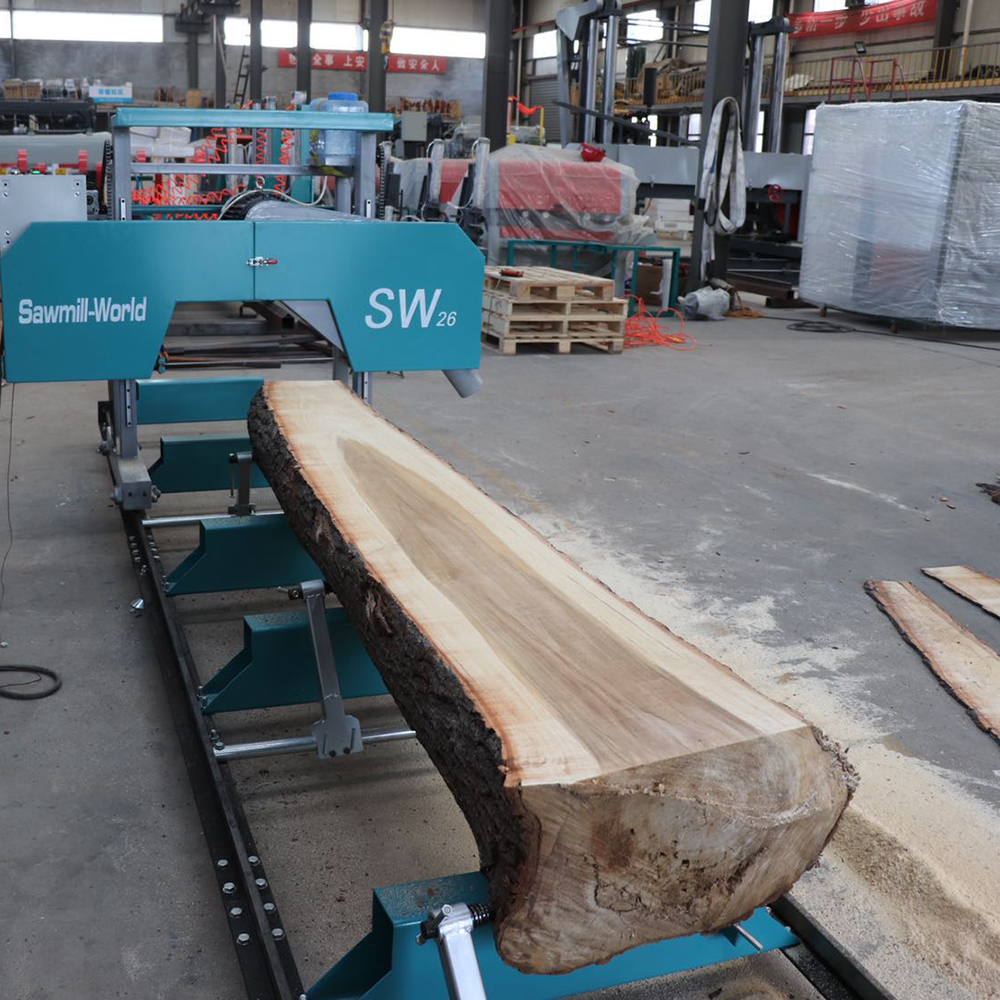 horizontal band saw wood cutting band saw portable horizontal band sawmill for sale