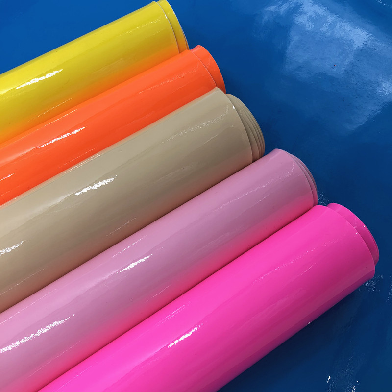 Mirror Vinyl Fabric Leather Neno Colors For Making Bags Product