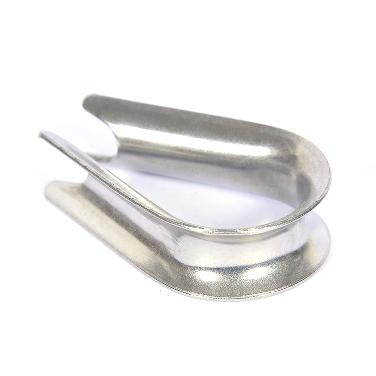 The best-selling 304/316 stainless steel wire rope thimble for mountaineering wire rope