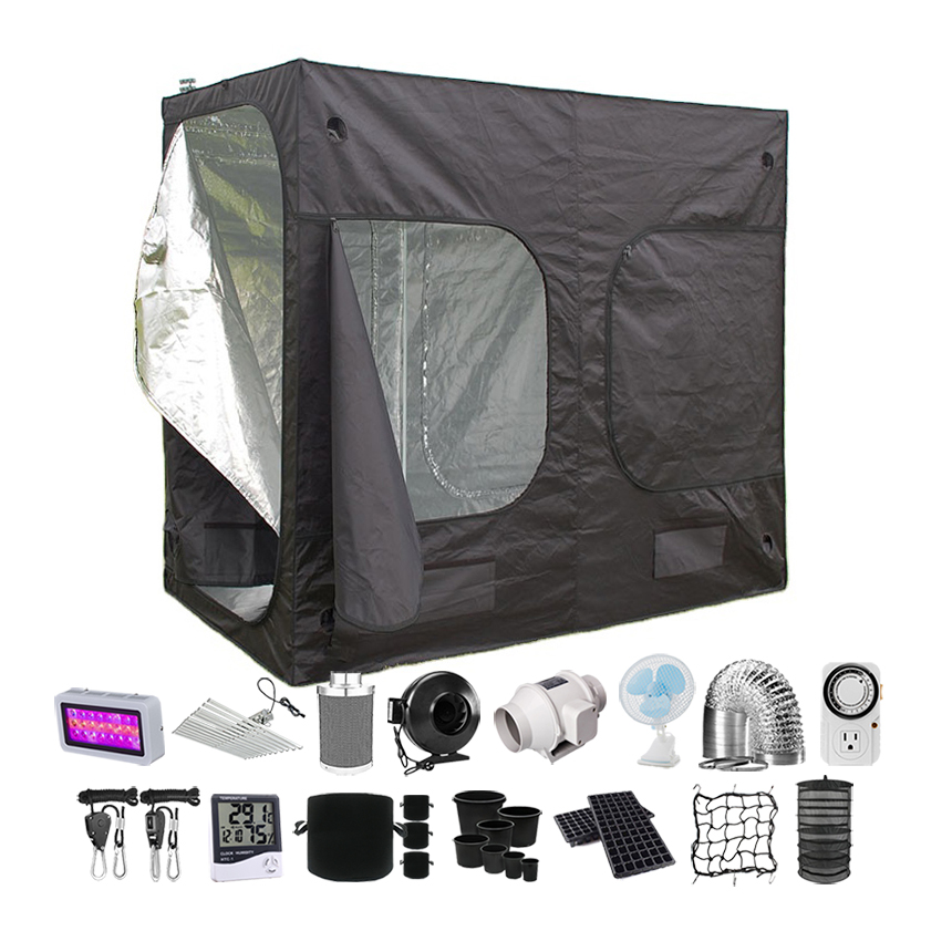 Cheap Grow Tent Full Kit with 600w LED Grow Light  Growing Tent Complete Kit for Indoor Grow Rooms
