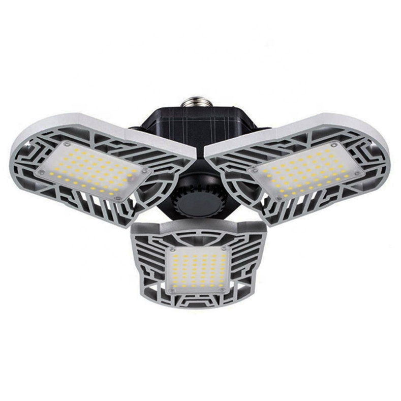 2020 Hot 60W adjustable panels E27 deformable led garage Ceilling lights