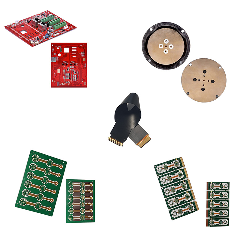 Пользовательский двухсторонний/многослойный/гибкий/жесткий-Гибкий PCB AL металлический сердечник/высокая частота/HDI/Односторонняя печатная плата PCBA плата
