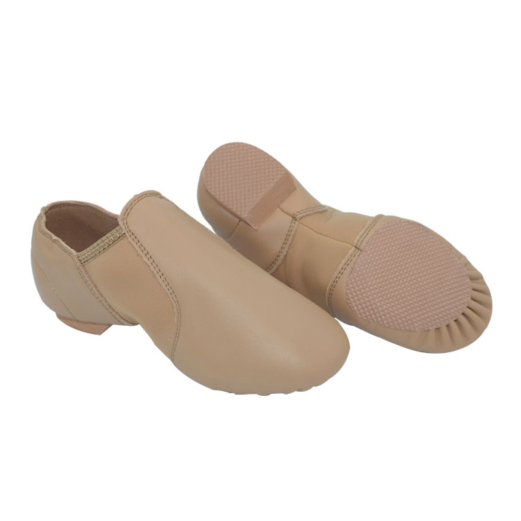 In-stock ready to ship bulk wholesale zapatos de baile de pigskin jazz dance shoes B41201-16