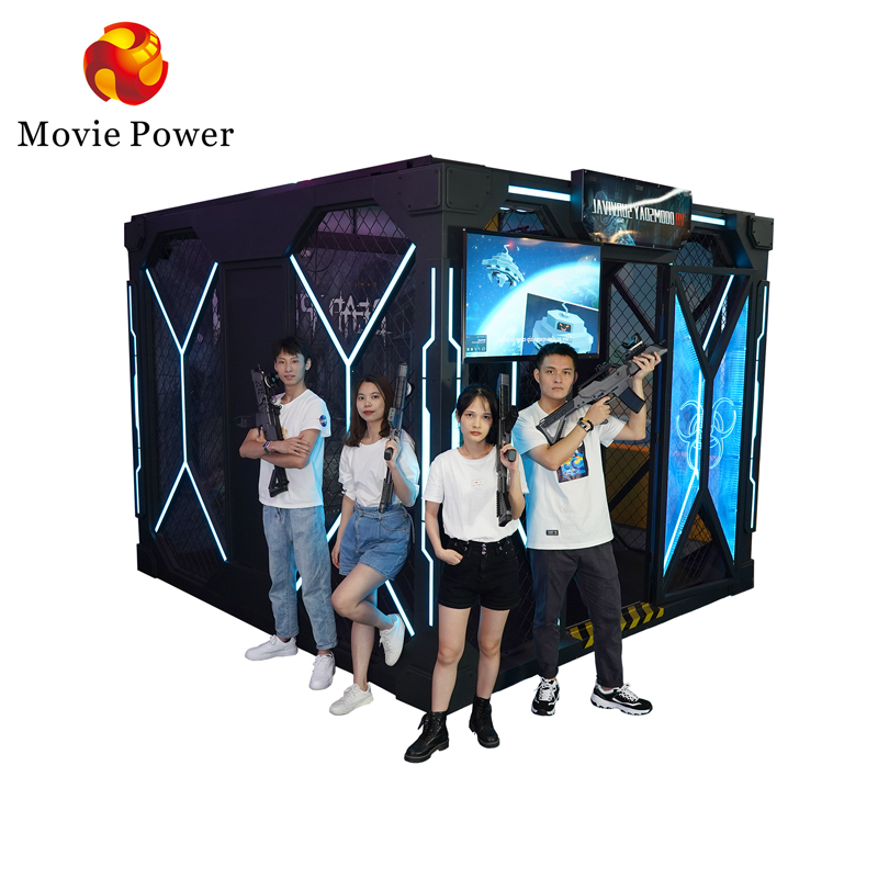 Escape room electronic 9D Virtual Reality Simulator Horrible Game Multiplayer VR escape room