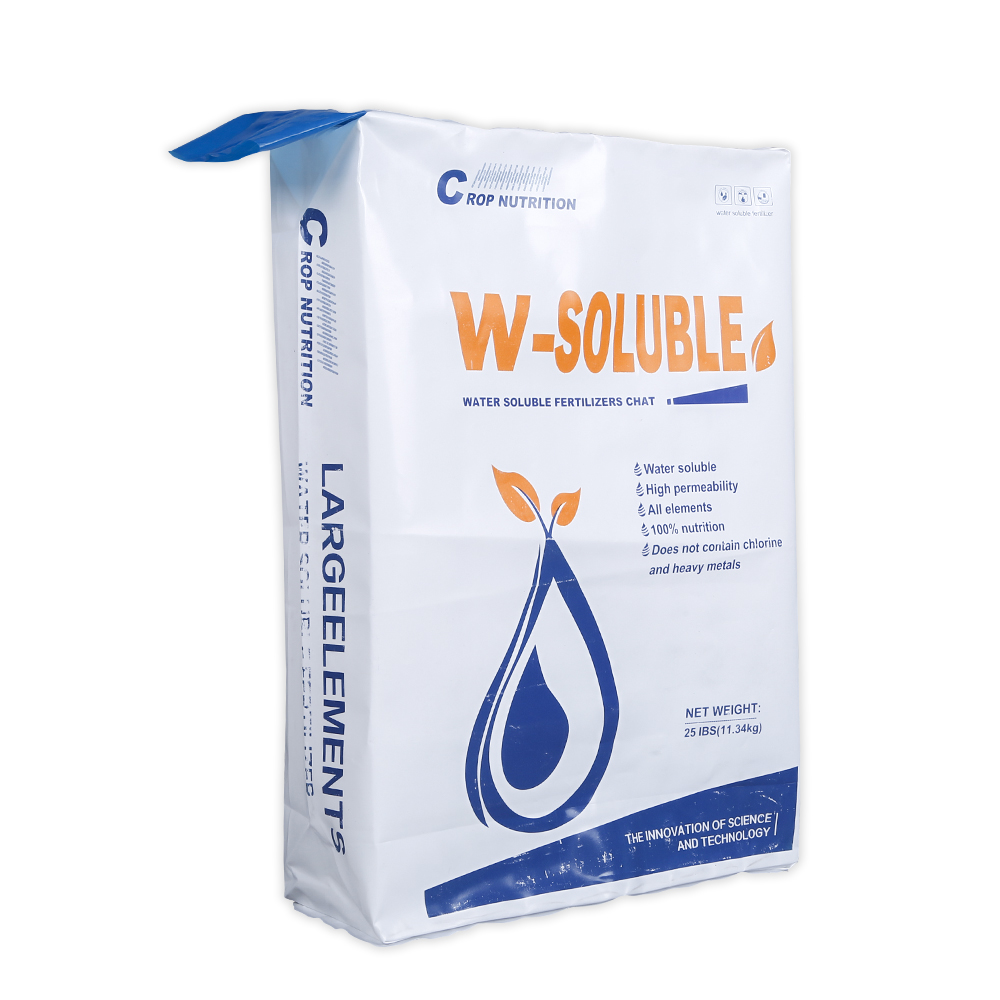 Cheap 25kg -50kg PE plastic bag with valve for vegetable fertilizer packaging