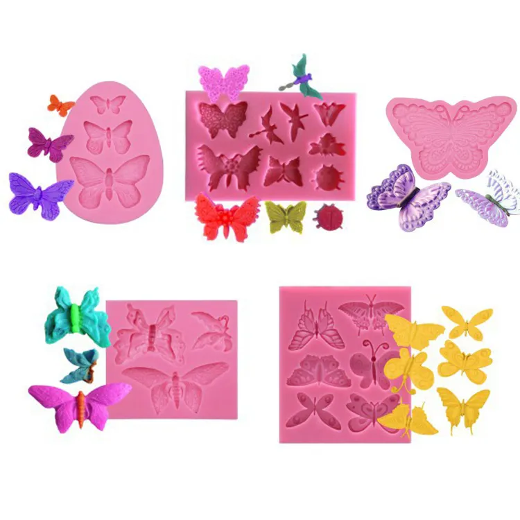 Resin silicon mould fondant cake decorating molds