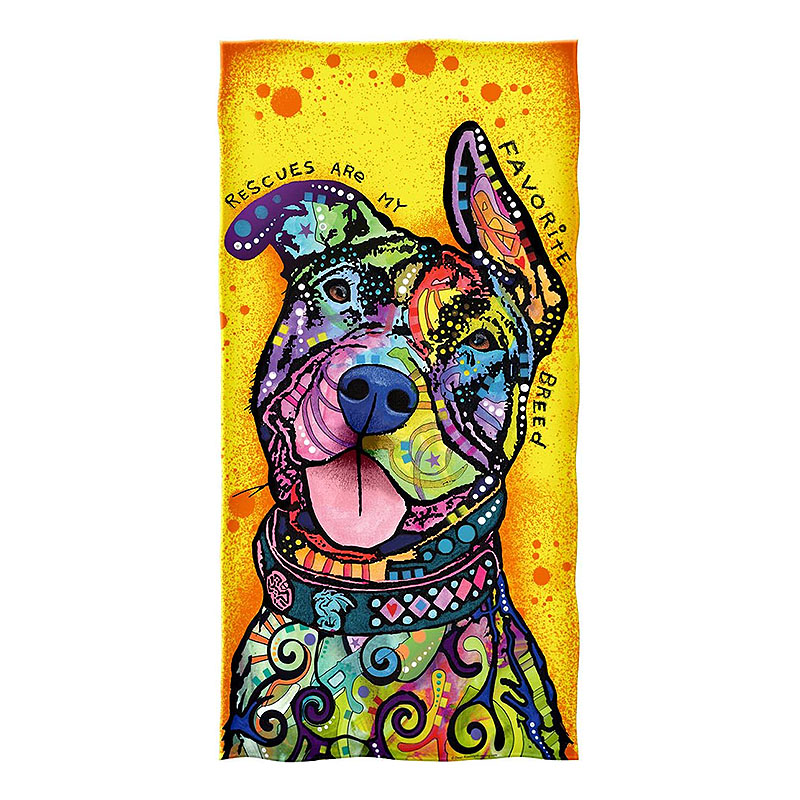 Reactive Printed 100% Cotton Beach Towel