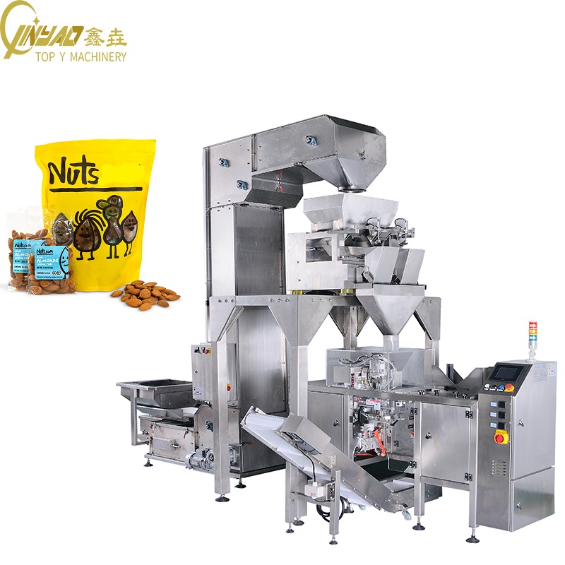 Pecans Pistachios Walnuts packing machine doypack stand pouch packing machine for shelled peeled nuts in-shell nuts