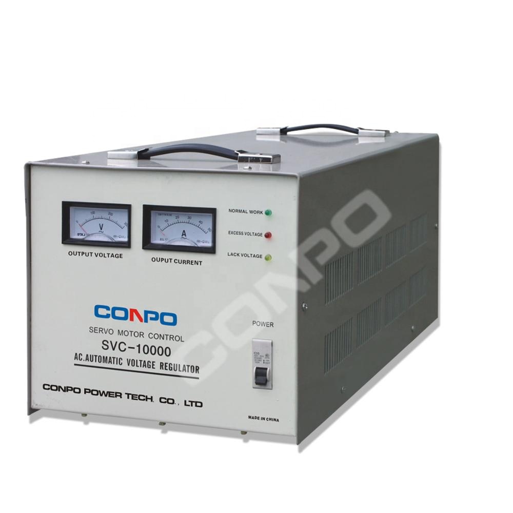 SVC-7500VA/10KVA система серво-тип автоматический стабилизатор напряжения регулятор AVR камеры de voltaje 220VAC