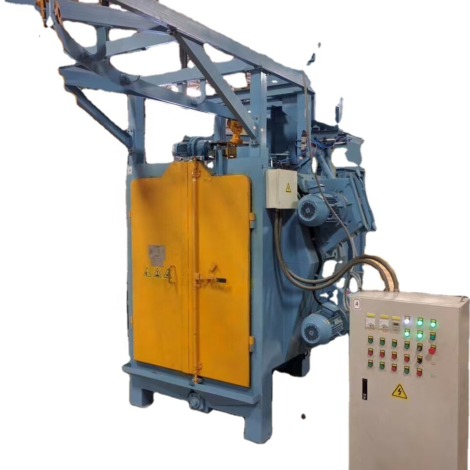 LPG cylinder repairing hanger Shot Blasting Machine