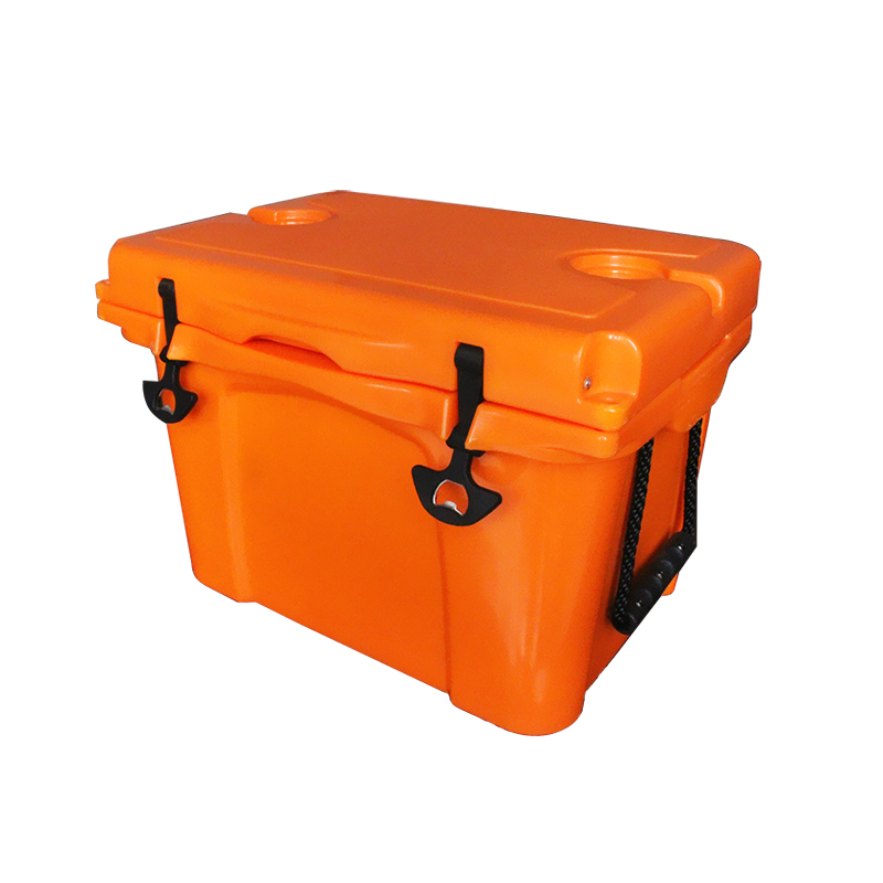 Plastic large cooler box rotomolded cooler box camping cooler