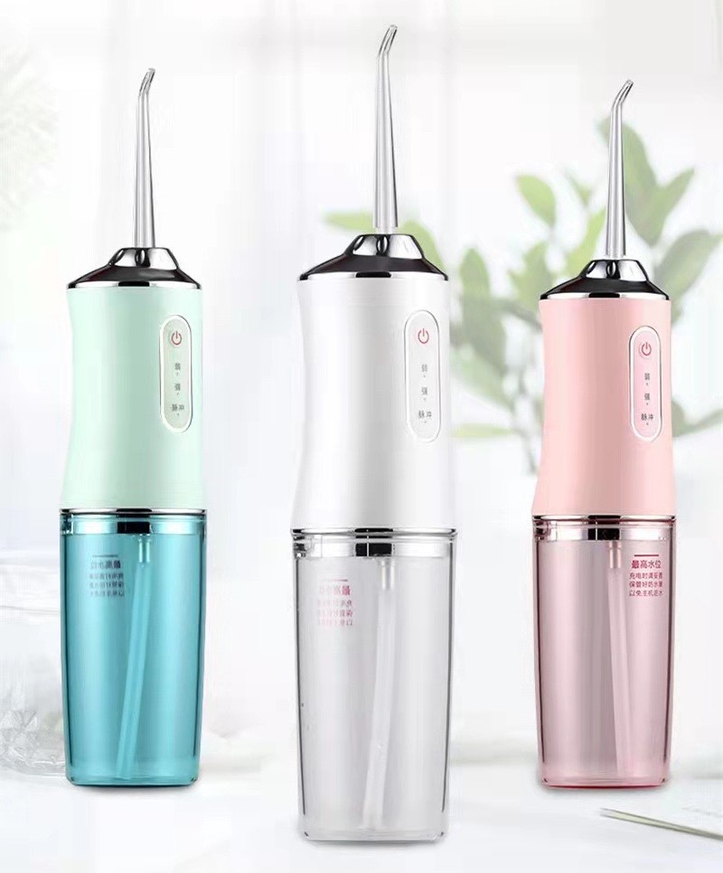 OME Portable IPX7 USB Cordless Dental Care Irrigator Oral Water Water Jet Flosser For Teeth Cleaning