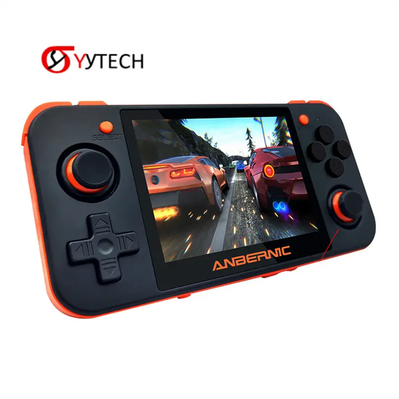 SYYTECH  Hot Sale 3.5 Inch IPS Screen Retro RG350 Handheld Game Console Classic Gaming Portable Mini Video Game Console