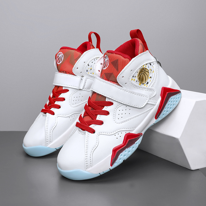 Custom Children Sport Shoes for Basketball Comfortable Kids Athletic Trainers Boys Girls Basket Ball Training Trainers