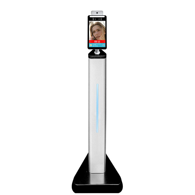 8 дюймов Бесконтактное быстрого измерения температуры тела measurementthermometer камеры системы контроля доступа