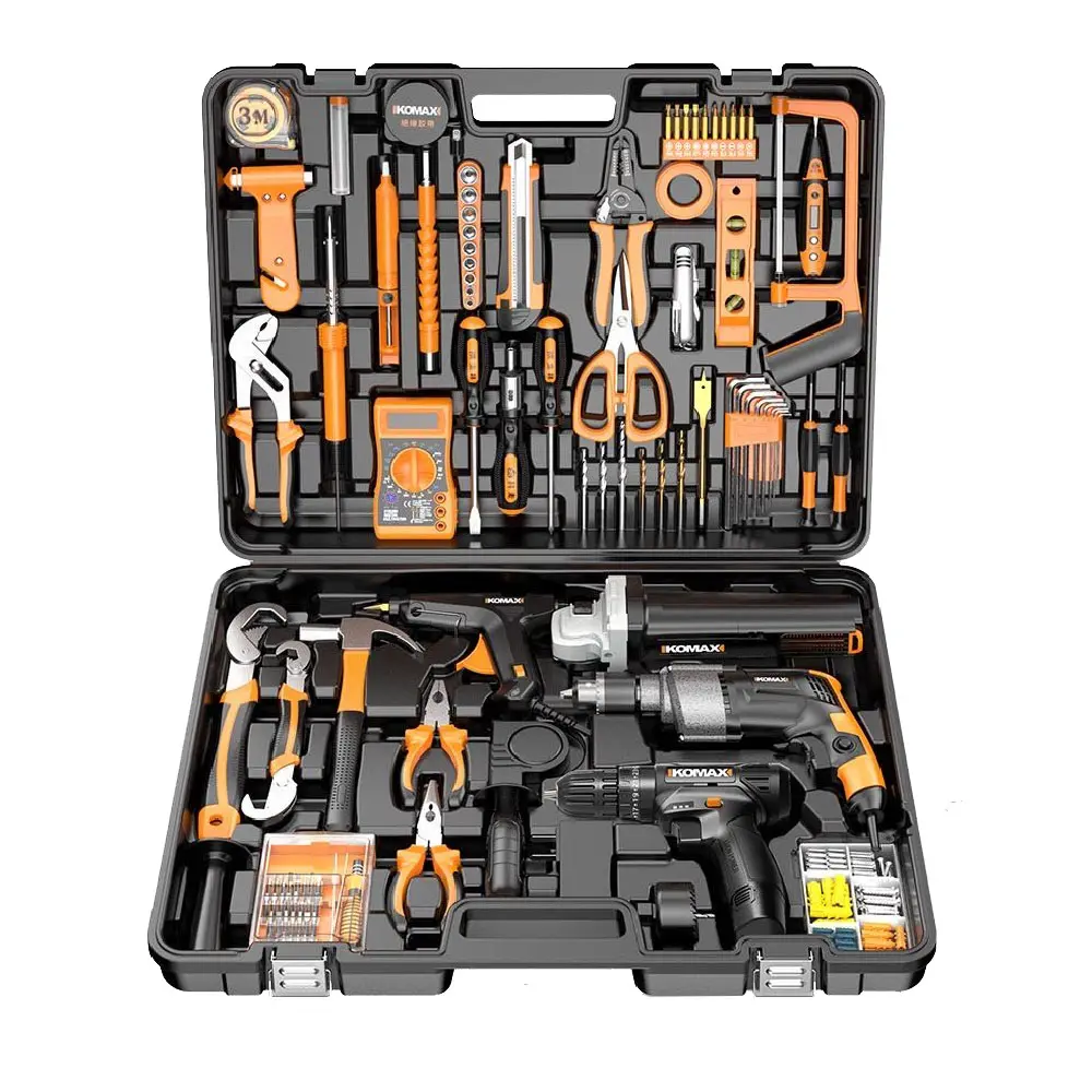 Waterproof Plastic multi-function home hardware kit household toolbox electrician dedicated tools electric