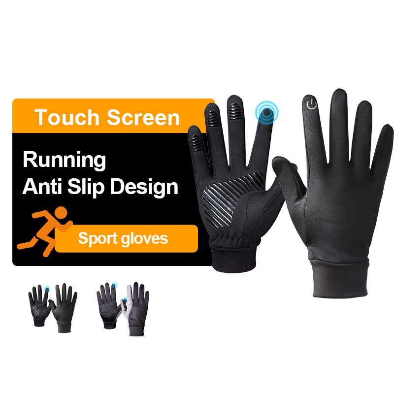 HSD wholesale factory Winter Cycling Gloves sport hand protection gloves Warm Windproof Touchscreen Gloves for Running Skiing