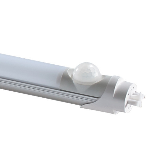 T8 led свет индукции трубы 300-1200 мм 9-18w ПИР Инфракрасный AC85-265v t8 led люминесцентная лампа датчика движения свет