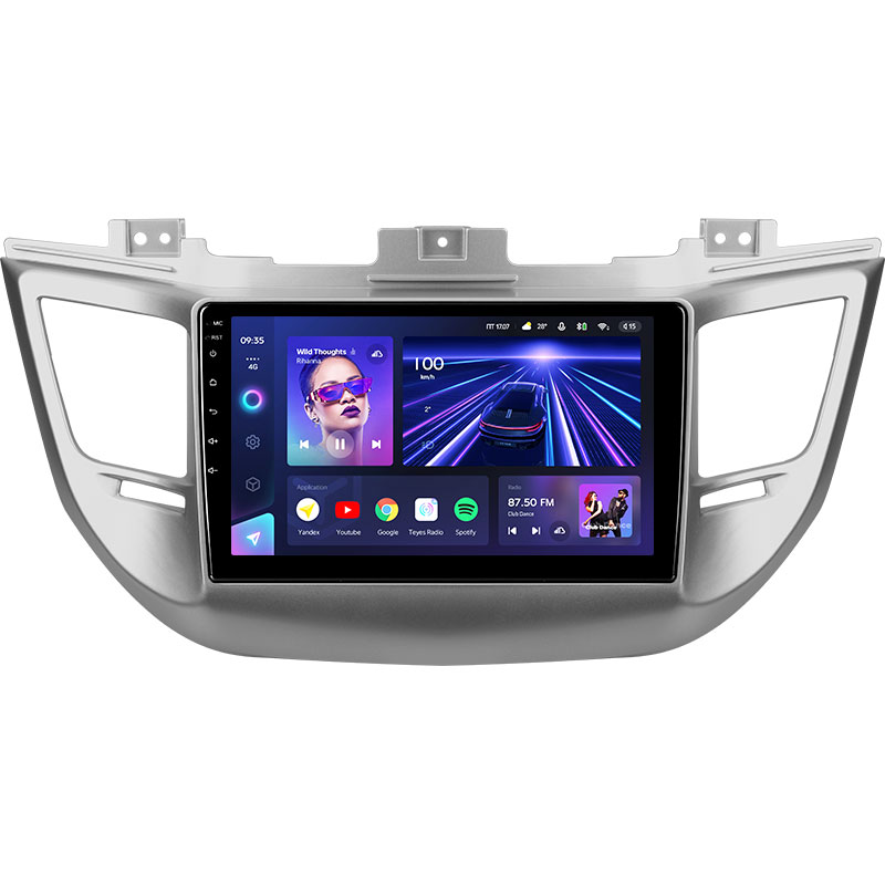 Автомагнитола TEYES CC3 для Hyundai Tucson 3 2015-2018, мультимедийный видеоплеер, навигация, стерео, GPS, Android, 2din, разъем 2 din, dvd